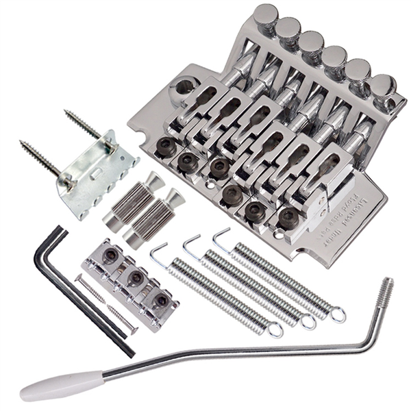 Chrome Electric Guitar Tremolo Bridge Double Locking Systyem 78Mm