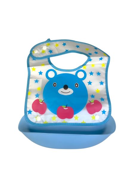 Premium Detachable Silicone Baby Bib