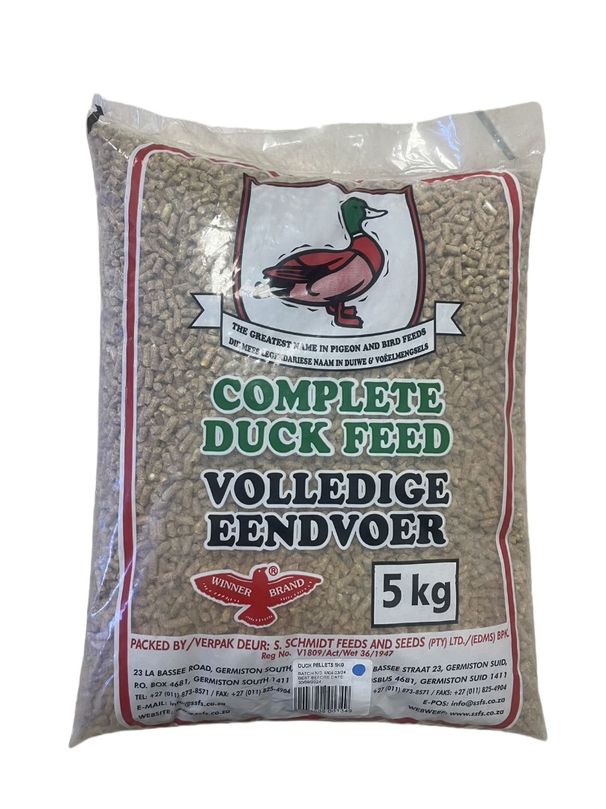 5KG Duck Feed Pellets Winner Brand | Shop Today. Get it Tomorrow ...