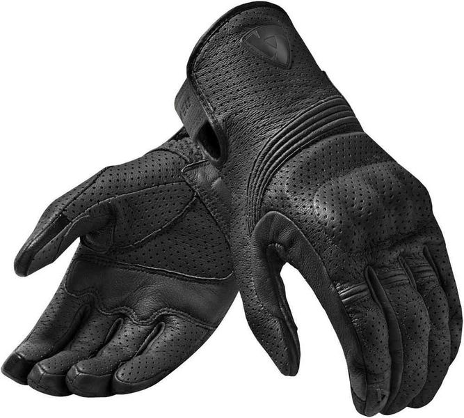 REV'IT! Fly Black Woman's Motorcycle Gloves