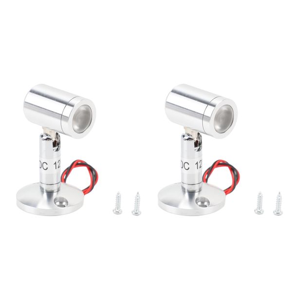 12V Adjustable LED Uplight Spotlight White