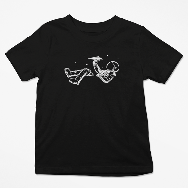 Astronaut Floating In Space Kids T-Shirt