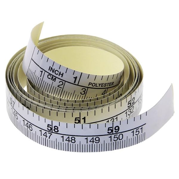 Craft DIY Self Adhesive Metric Measure Tape Ruler For Sewing Machine 151cm