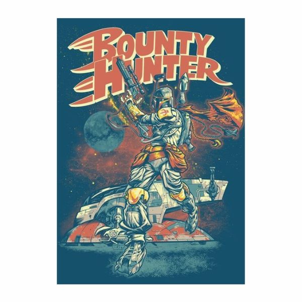 Bounty Hunter Boba Fett Poster - A1