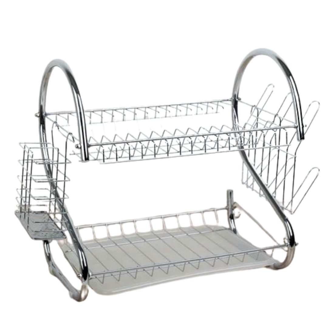 Free Standing Drying Dish Rack With Drain Board Shop Today. Get it