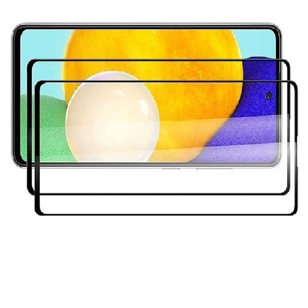 Screen Guard Protector 9D Tempered Glass - 2 Pack Compatible with Samsung Galaxy A23 5G