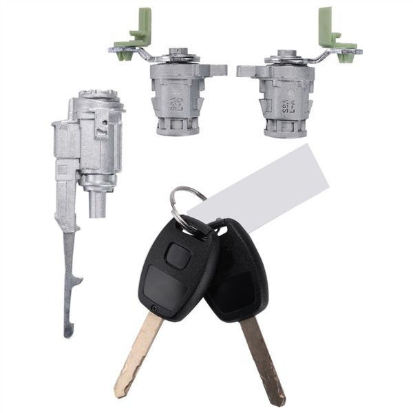 Car Door Lock Cylinder Switch Ignition Barrel Lock Set With Key