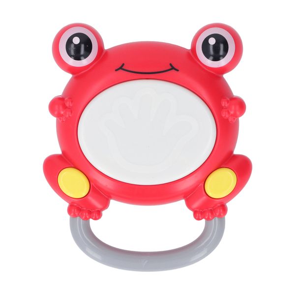 Baby Light Up Drum Electronic Cartoon Educational Musical Light Drum ToyRed