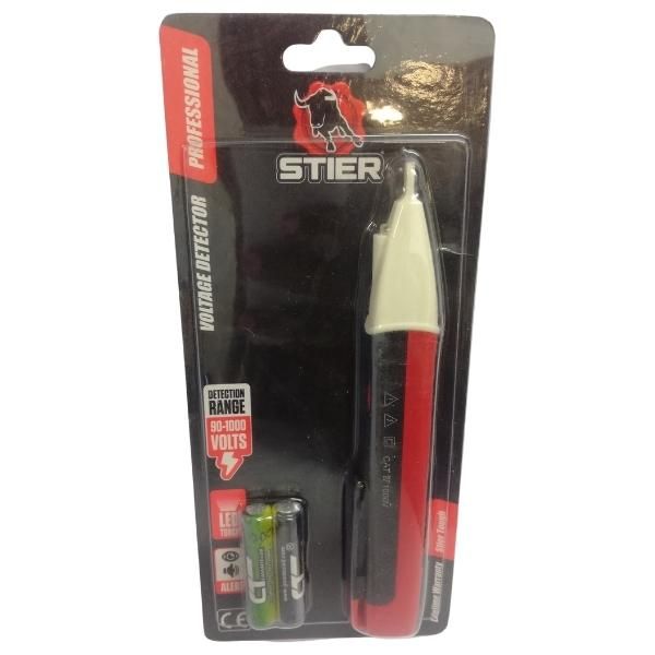 Stier - Voltage Detector Including 2 x AAA 1.5V Batteries