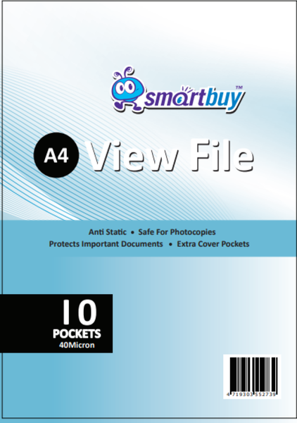 A4 View File - 10 Pockets