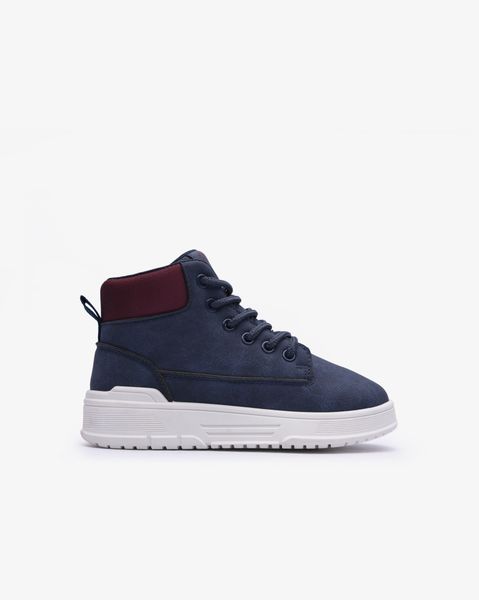 Soviet Kids Canyon Navy Mid Cut Pu Lace Up