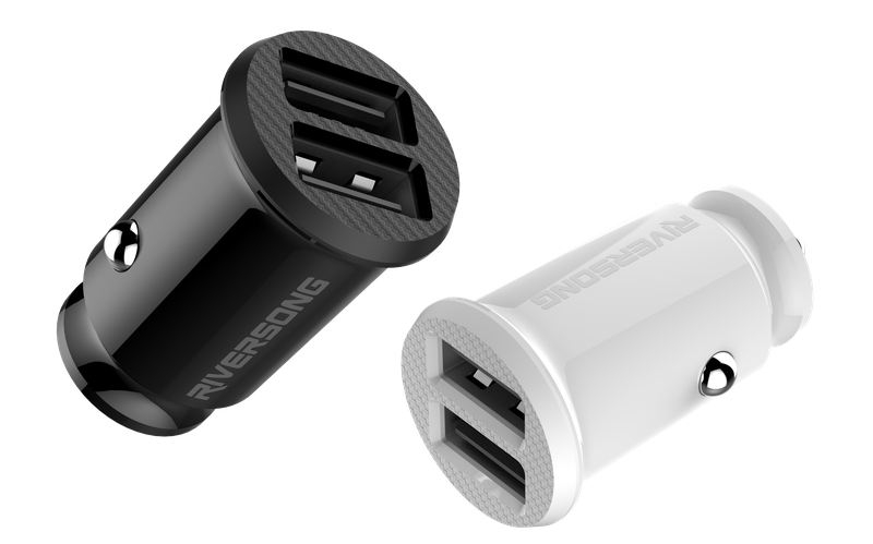 Safari P4 Super Mini Car Charger Black