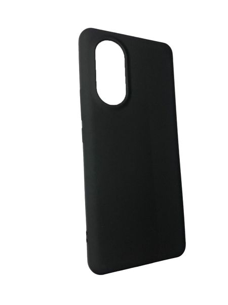 Black Silicone Cover For Honor 50 5G