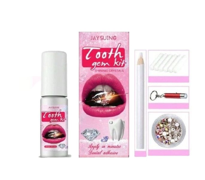 Tooth Gem Kit Diy Shiny Teeth Ornament for Girls/Women