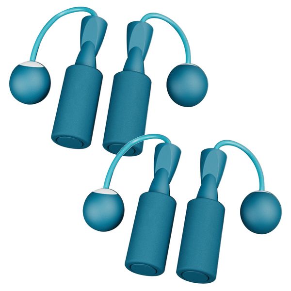 Sport Multi Use Lightly Weighted Rope-less Skipping Rope Trainer Set of 2