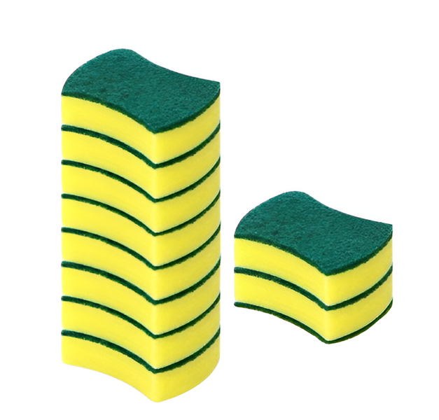 Sponges High Quality Kitchen Scrubbbing Sponges 10 Pack
