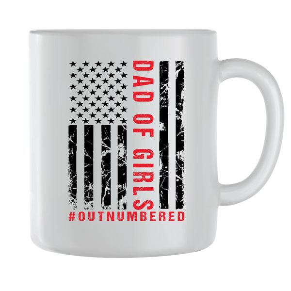 Girl Dad Coffee Mugs for Men Fathers Day Graphic Dad Saying Cup Present 179