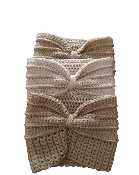 Messy Bun Beanie Neutral Color Set