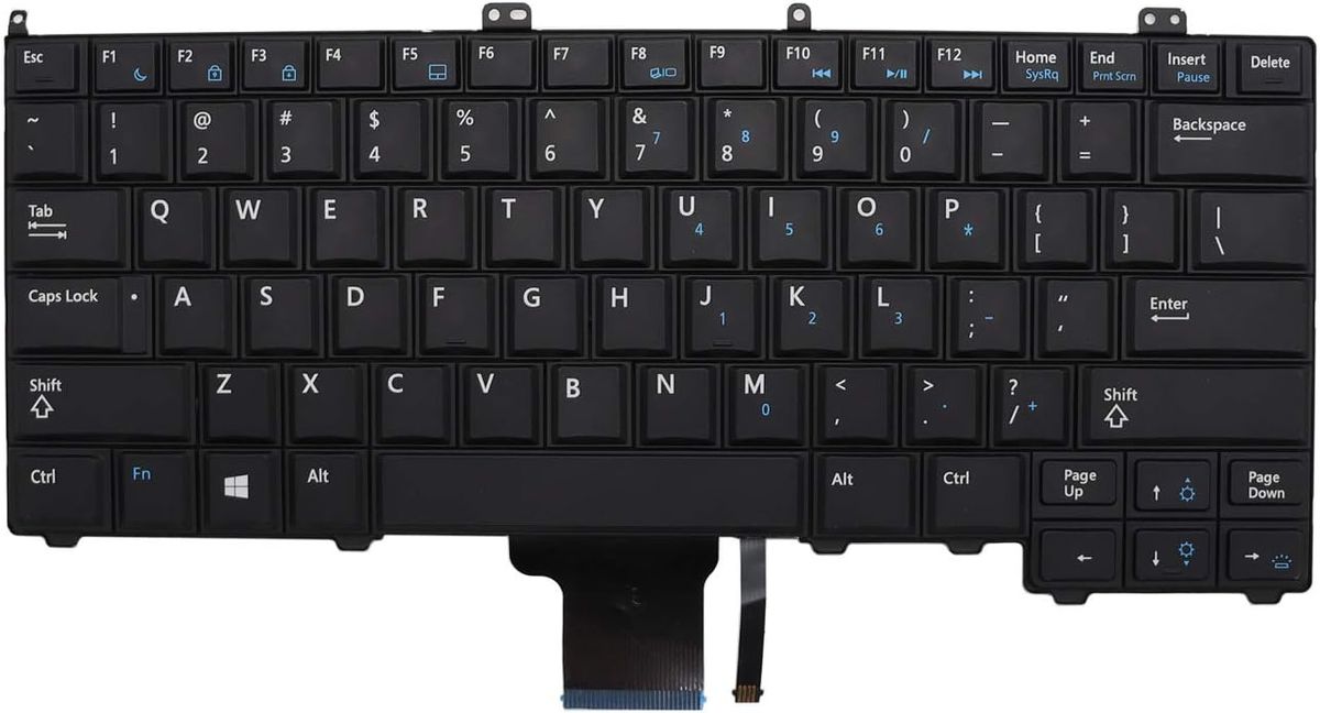 dell 7400 2 in 1 keyboard replacement