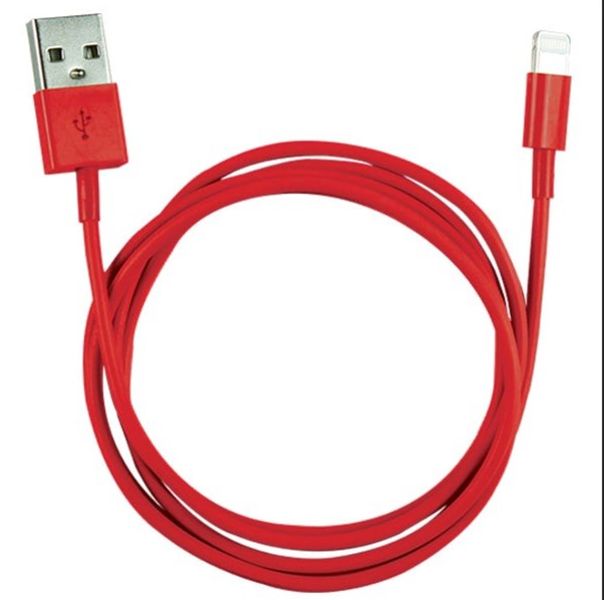 USB Charging Cable for iPhone 5 &amp; 6 &amp; 7 &amp; 8 &amp; X - White (Pack of 2)