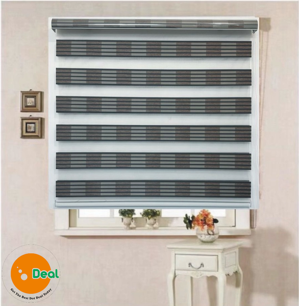 DOT -Modern Quality Zebra Blind Dual Layer Day Night Blind for Window
