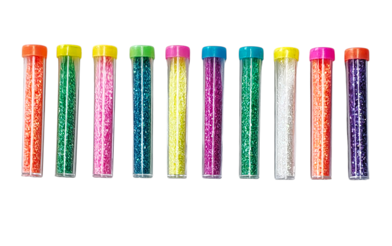 10 Tubes Glitter