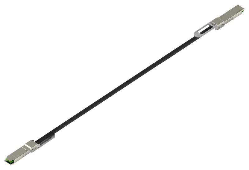 TE Connectivity (2333393-3) Network Cable, QSFP+ Plug to QSFP+ Plug