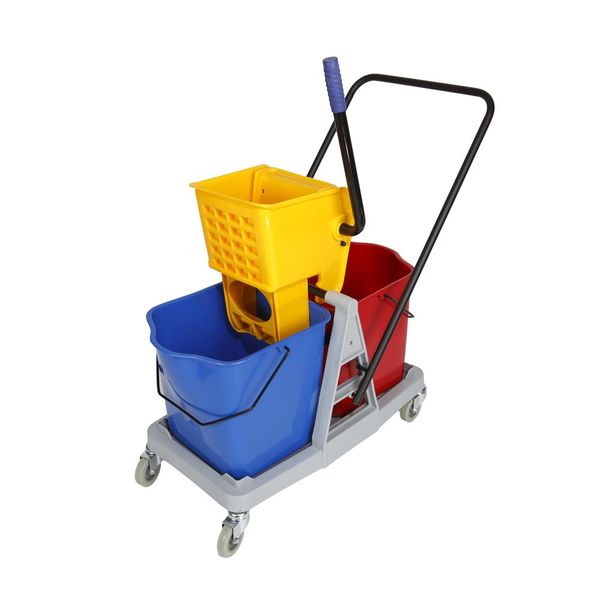 50L Econo Double Bucket and Wringer