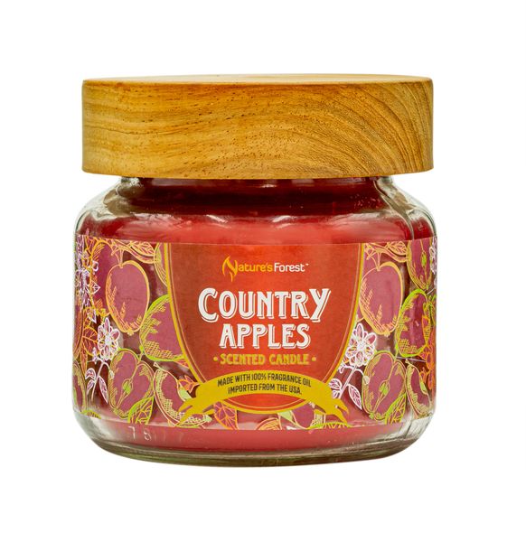 Nature's Forest - Country Apples Candle - 2 Wicks