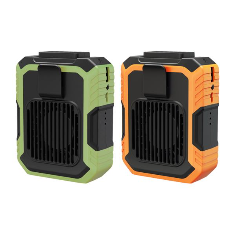 Portable Waist Fan With Emergency Power Bank