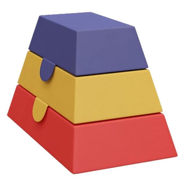 Kids Gymnastics Vaulting Jump Box Mat - Soft Foam - 75cm