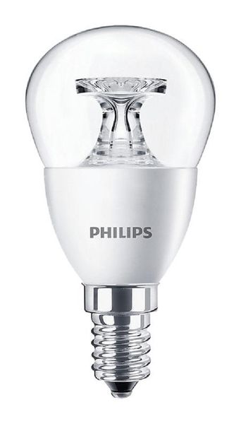 Philips Lighting (929001142602) LED Light Bulb, Clear Globe, Warm White