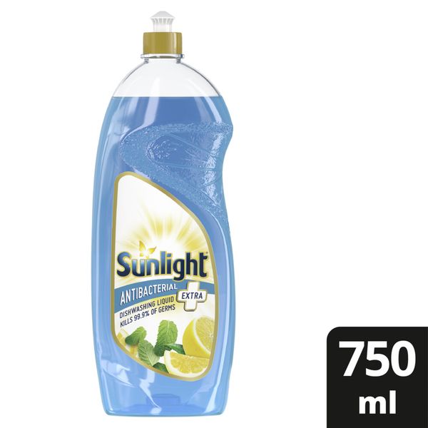 Sunlight Antibacterial Degreasing Dishwashing Liquid Detergent 750ml