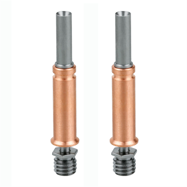 2 Pcs Bimetal Heatbreak Upgrade Throat for Anycubic Compatible with None