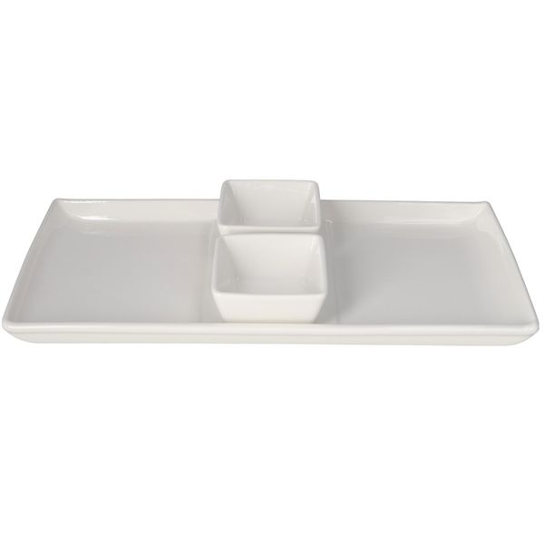 Danny Home Serving Platter and Dipping Bowls 3 Piece