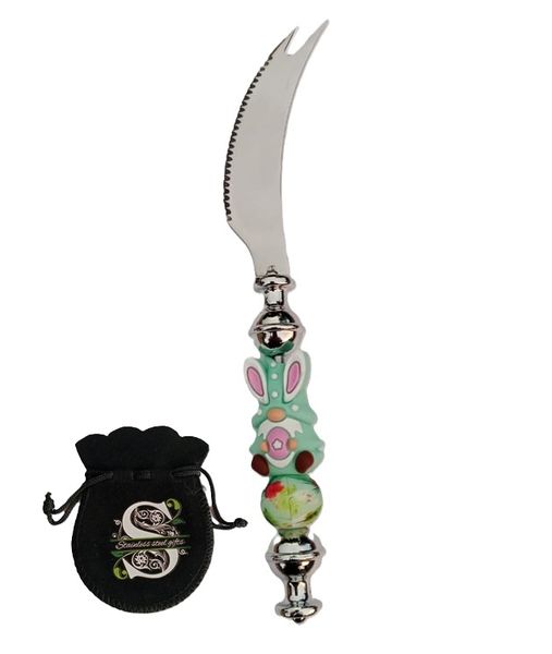 Steel Blade And Silicone Bunny - Green image