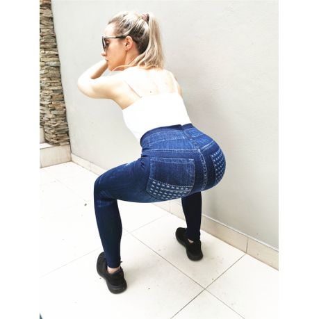 2x Jeggings Denim Leggings High Waist Body Shaping Stretch Fit Ultra Comfy, Shop Today. Get it Tomorrow!