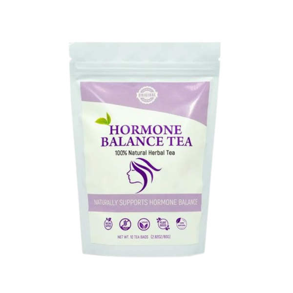 Natural Hormone Balance Tea - Supports PCOS, PMS &amp; Healthy Cycle - 10 Bags
