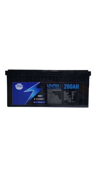 200AH 25.6V 5120WH Lithium Iron LiFePO4 Solar/UPS/Inverter Battery Ingle