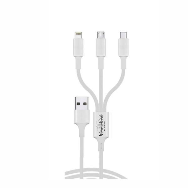 3-in-1 Charging Cable By Women@work