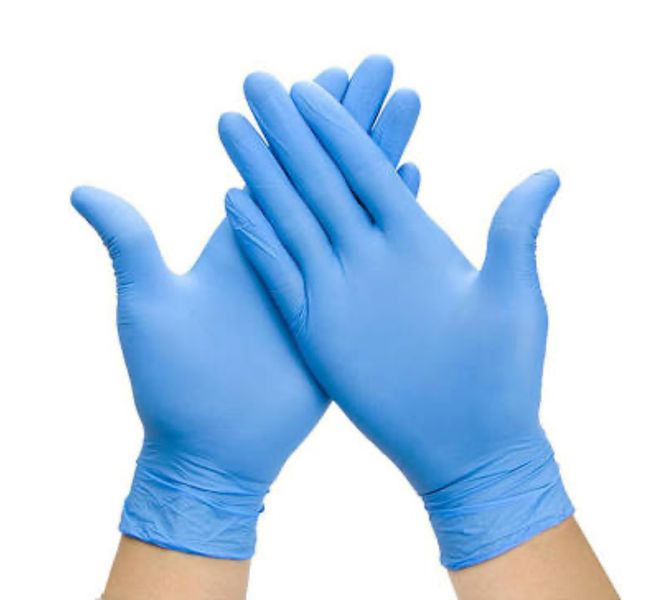 Medtex - Box of 100 Powder-Free Nitrile Examination Gloves - Large