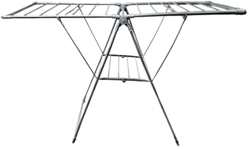 Grey Home Clothes Stand - Washing Line - Foldable Dryer