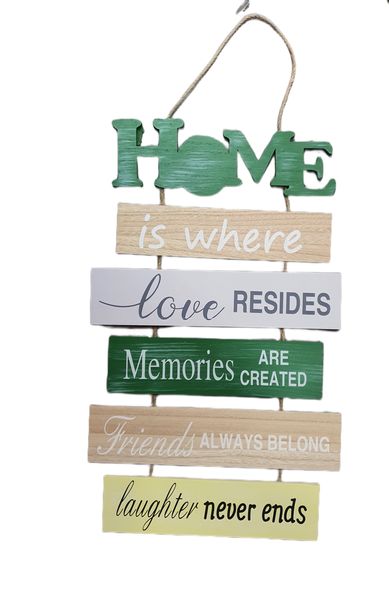 Home Is Where Love Resides - Home Decor Wall Art