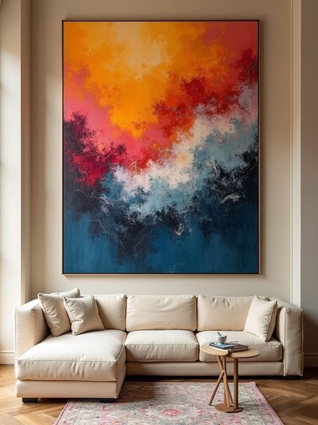 Canvas Wall art: Single - Whirlwind dreams