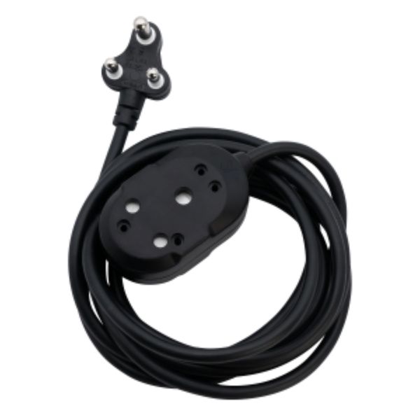 SWITCHED Light Duty Back-to-Back 2-Way 20m Extension Lead