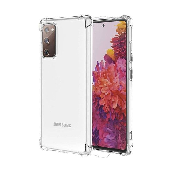Clear Shockproof Protective Case for Samsung S21 FE - Anti-Burst Cover