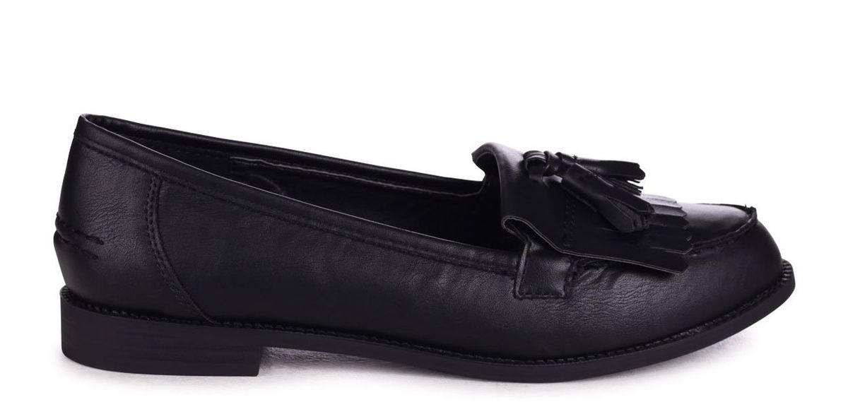 Linzi ROSEMARY Flats Black Nappa Shop Today. Get it Tomorrow