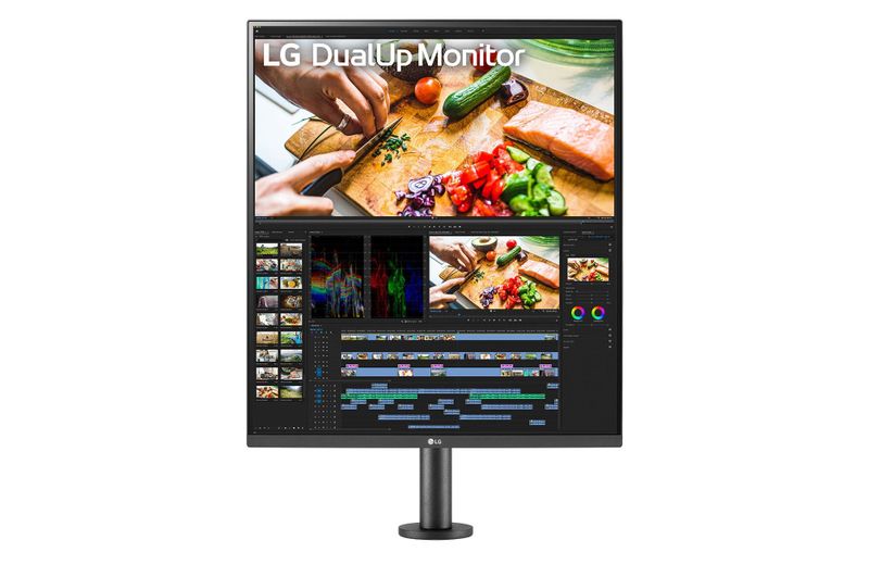 LG 28" DualUp Ergo Nano IPS Monitor with USB-C - 28MQ780