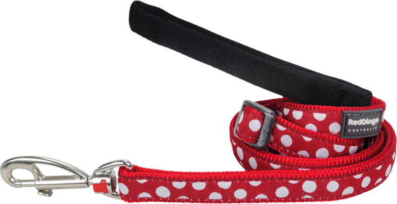 Red Dingo Design Lead- White Spots on Red