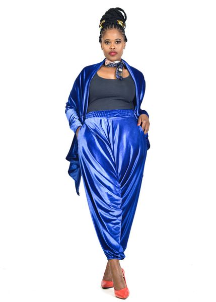 Amelia Wearhouse - Velour Tracksuit 2-Piece